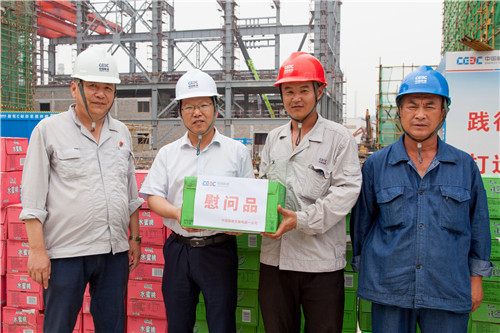 羅耕能到馬鋼CCPP燃機項目部調研指導 推動安徽電力建設高質量發展